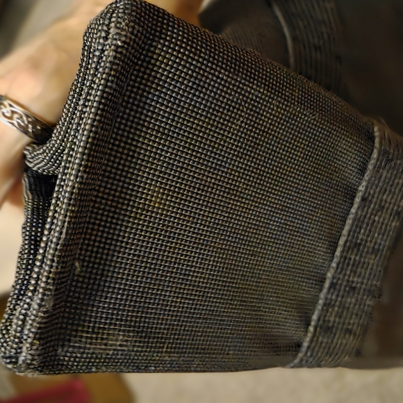 NWT Hermes Black Gray Tote Elegant and Durable GORGEOUS BAG - Picture 14 of 16